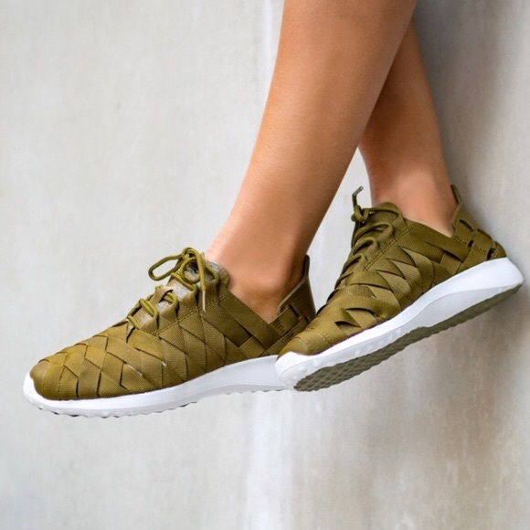 nike juvenate olive green